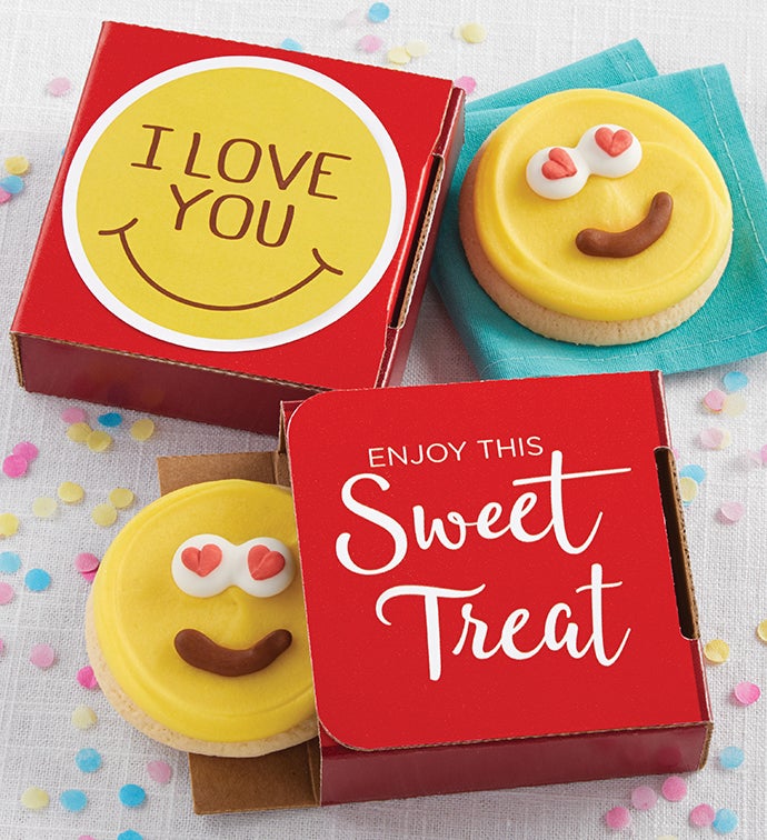 I Love You Cookie Card