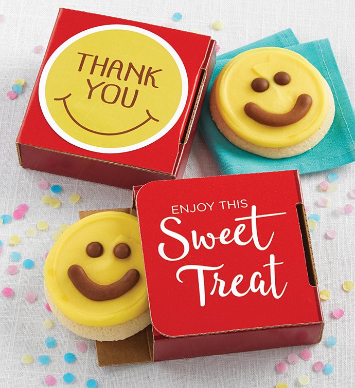 Thank You Smile Cookie Card