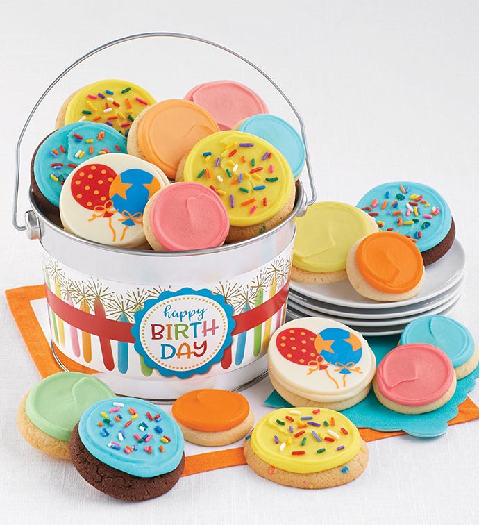 Happy Birthday Cookie Pail