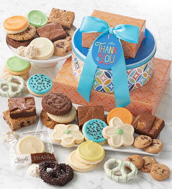 Thank You Gift Tin Tower