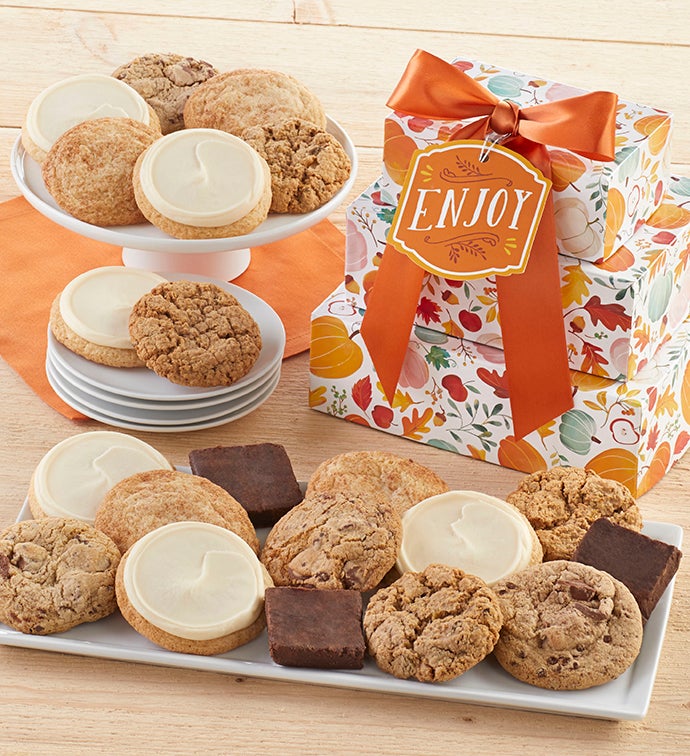 Gluten Free Fall Gift Tower