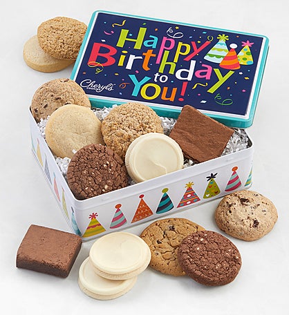 Birthday Gift Tin - Gluten-Free Assortment
