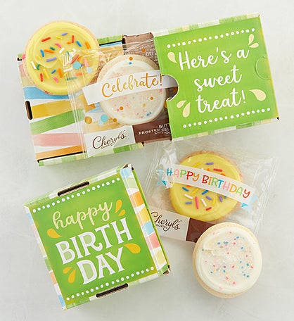 Happy Birthday 2-Pack Cookie Card