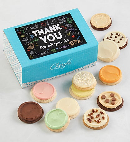 Teacher Appreciation Best of Buttercream Cookie Gift Box