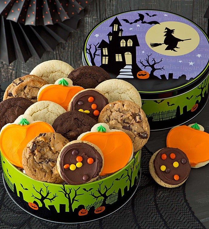 Halloween Haunted House Gift Tin   Create Your Own