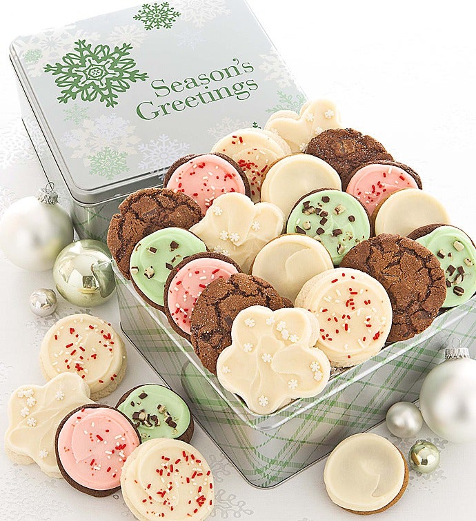 Elegant Holiday Gift Tin Create Your Own