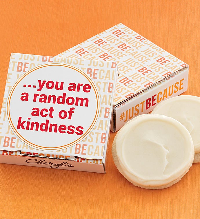 Just Because Cookie Card   Random Act of Kindness