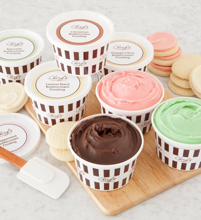 Cheryls Buttercream Frosting Tub Sets