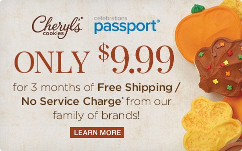 Celebrations Passport Free Shipping