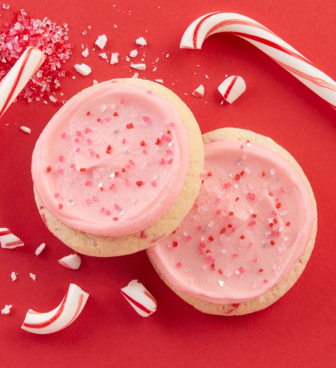 Buttercream-Frosted Candy Cane Flavored Cookie Flavor Box
