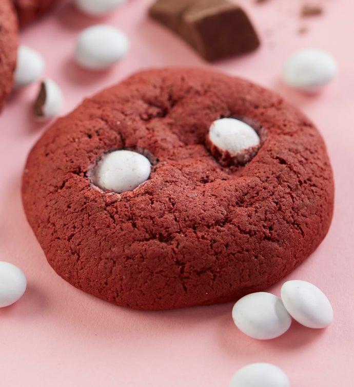 Red Velvet Cake Cookie Flavor Box