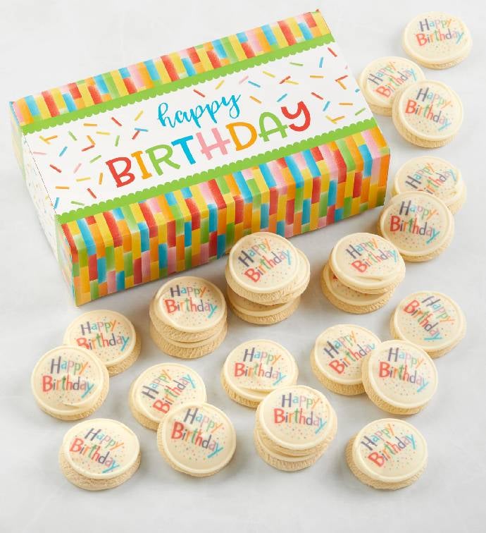 Premier Buttercream Frosted Birthday Cookies