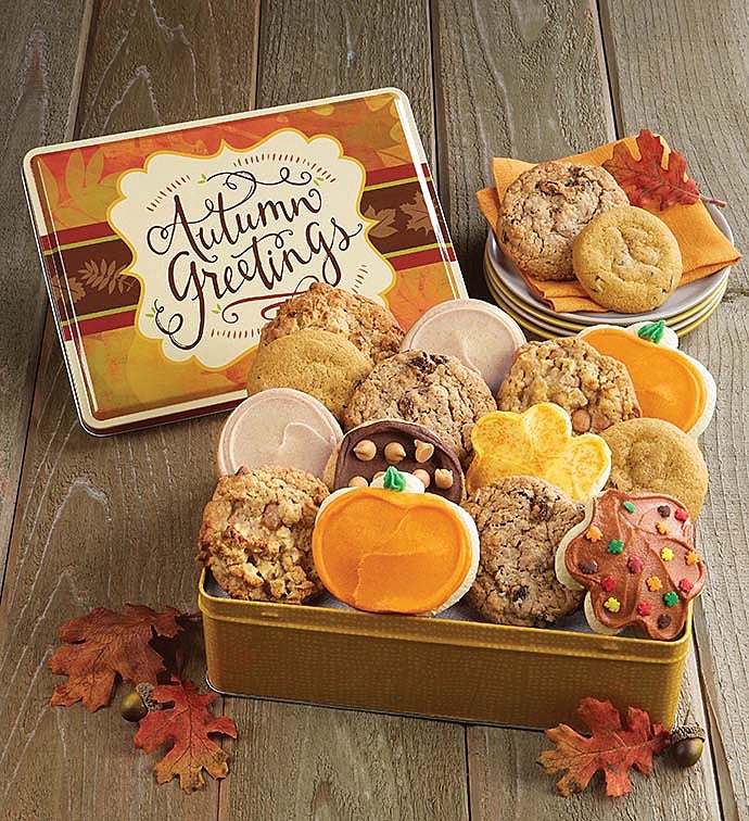 Autumn Gift Tin - Fall Assortment