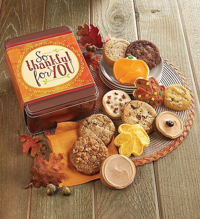 Create Your Own   So Thankful For You Fall Gift Tin