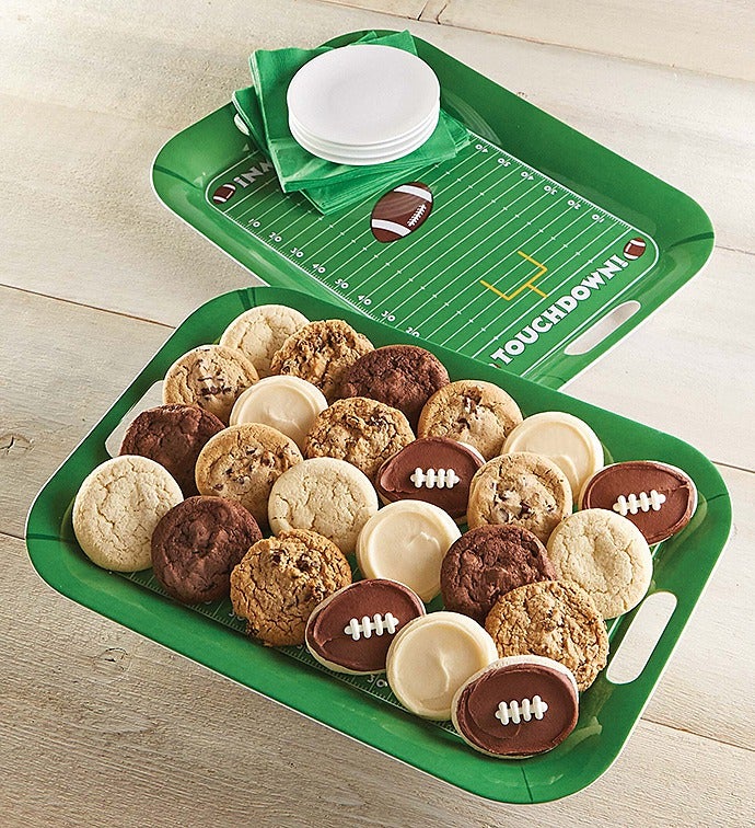Football Field Tailgate Party Tray