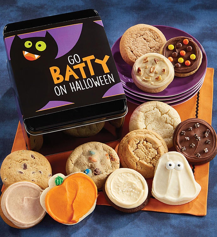 Go Batty on Halloween Tin