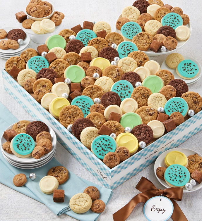 Image of Cheryls Dessert Tray Gift Box - Grand Cheryl's - Congrats