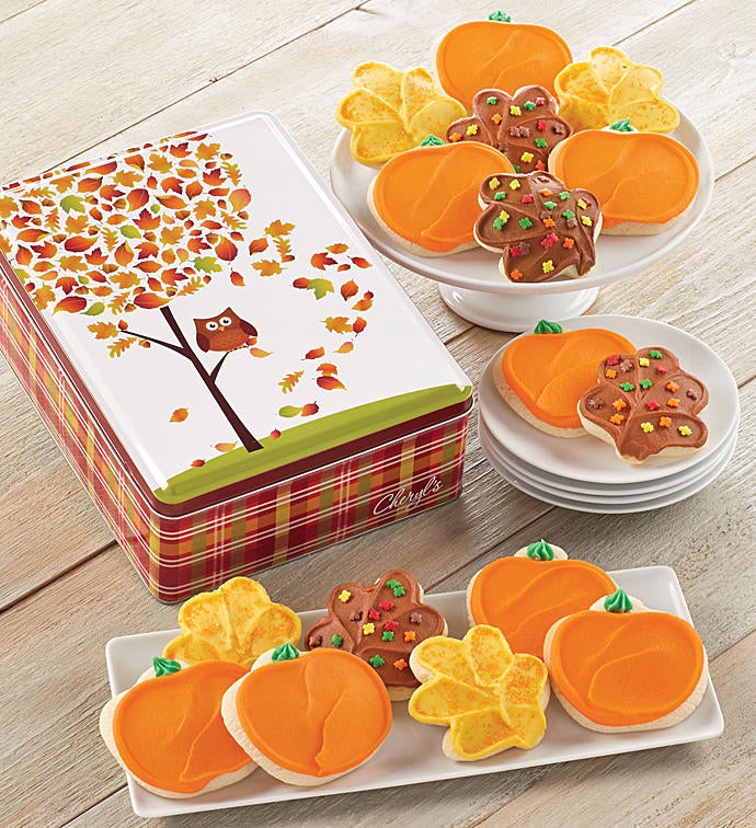 Buttercream Frosted Fall Gift Tin