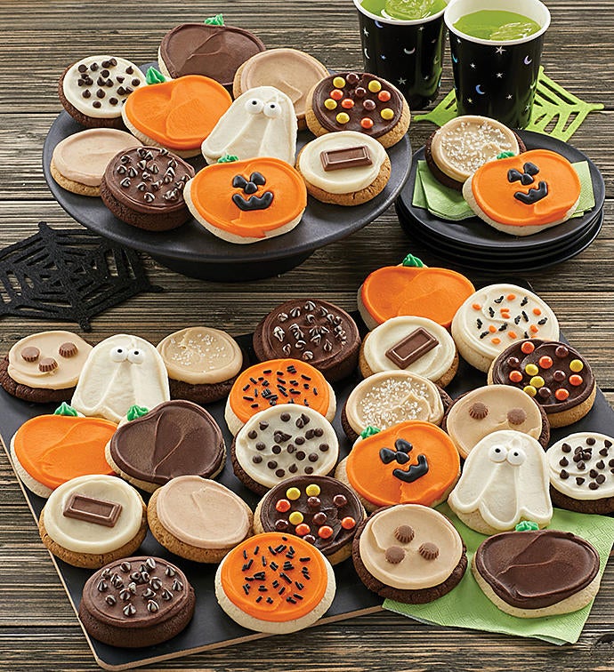 Premier Buttercream Frosted Halloween Cookies