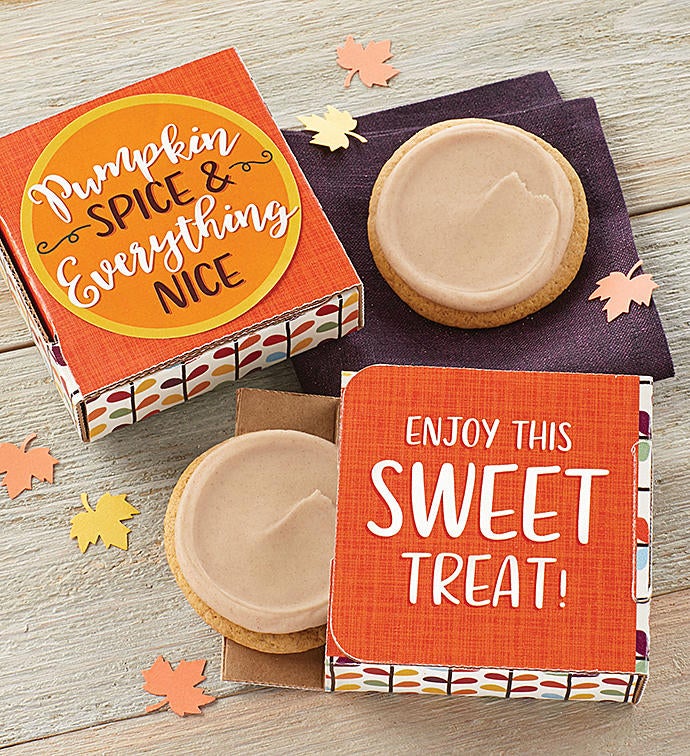 Pumpkin Spice Cookie Card