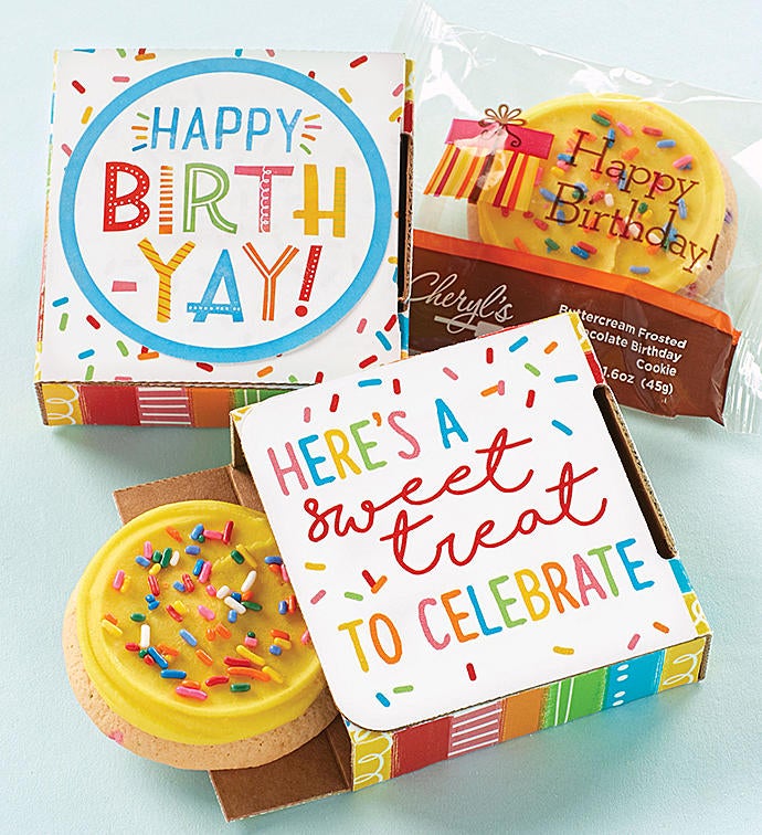 Happy Birth Yay Cookie Card