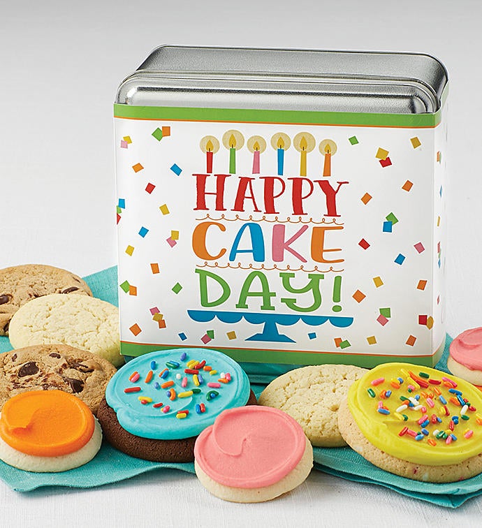 Happy Cake Day Gift Tin