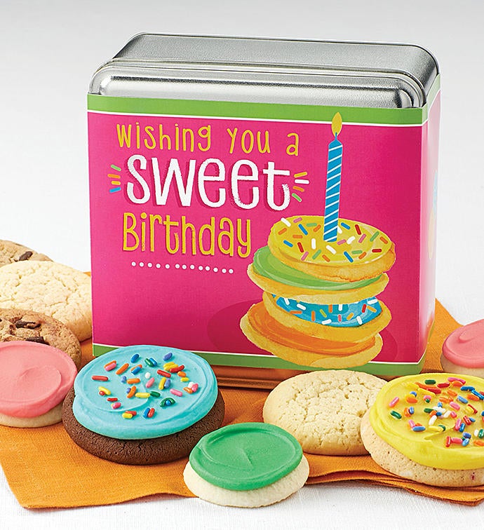 Wishing You a Sweet Birthday Gift Tin