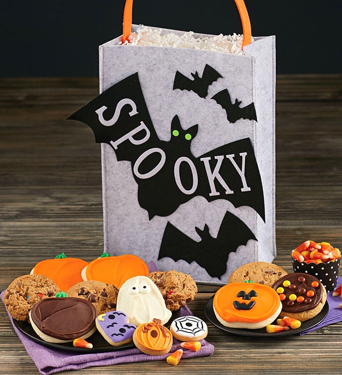 Spooky Bat Trick or Treat Tote