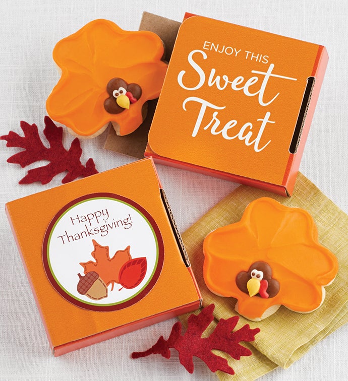 Happy Thanksgiving Cookie Card