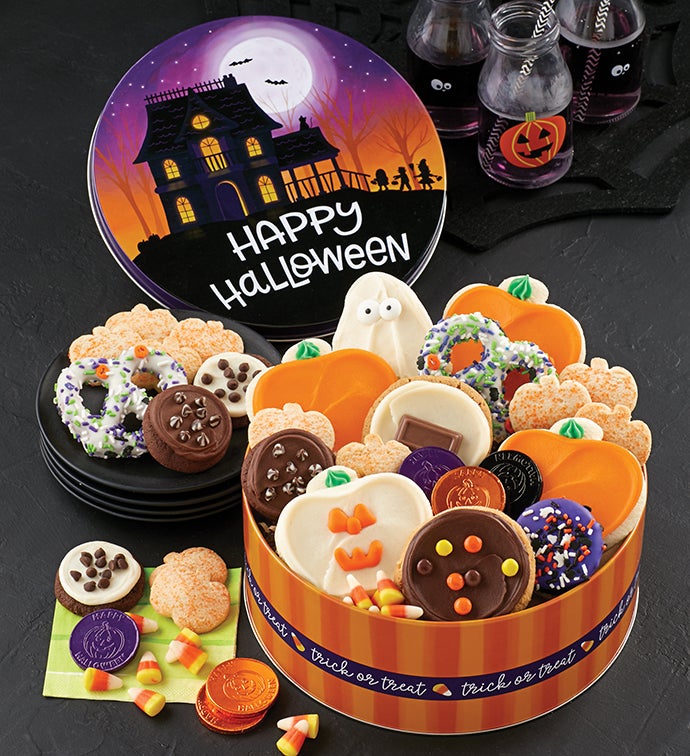 Happy Halloween Gift Tin   Treats