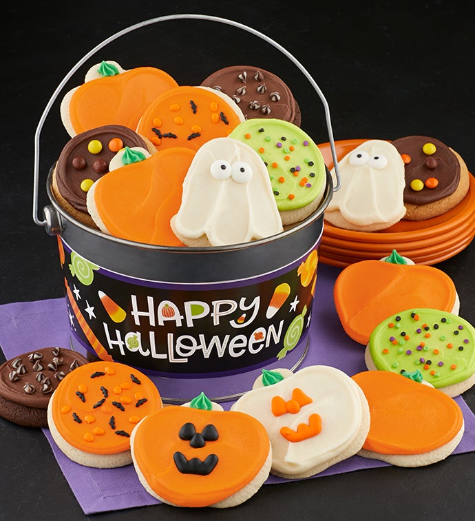 Happy Halloween Cookie Pail