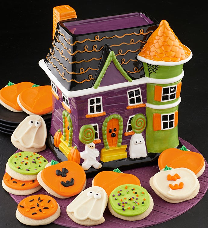 Collectors Edition Halloween Fun House Cookie Jar