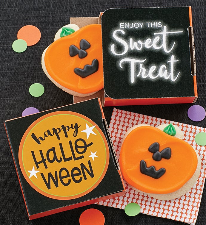 Happy Halloween Cookie Card