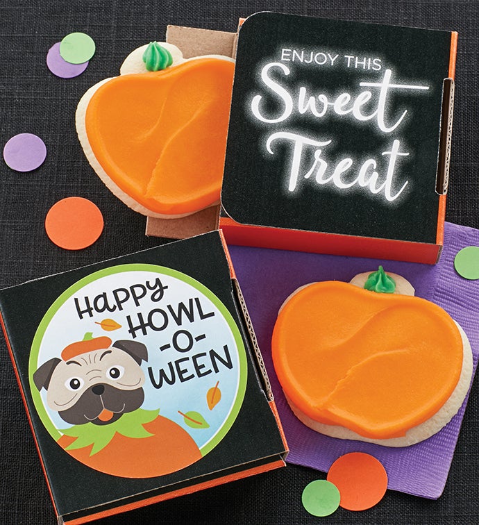 Happy Halloween Cookie Card