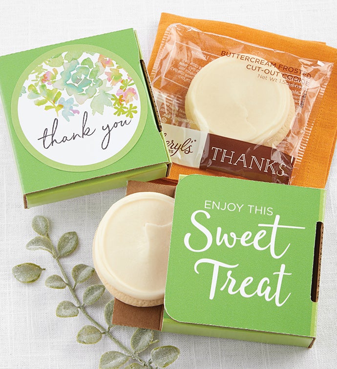 Image of Thank You Cookie Cards - Cases Of 24 Or 48 Card Case