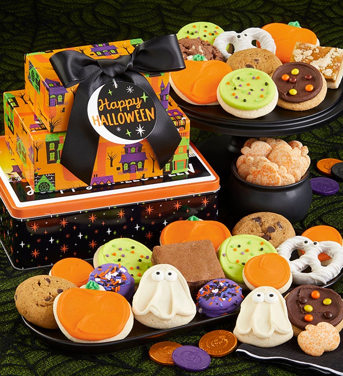 Halloween Gift Tin Tower