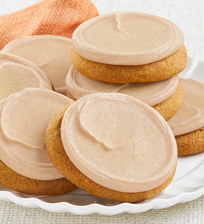 Buttercream Frosted Cinnamon Pumpkin Cookie Flavor Box