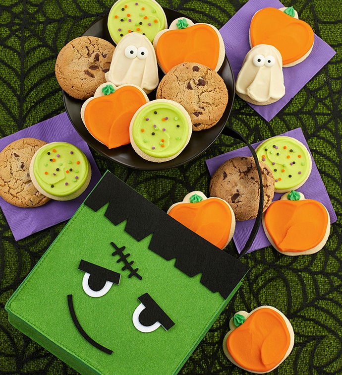 Halloween Frankenstein Trick or Treat Tote