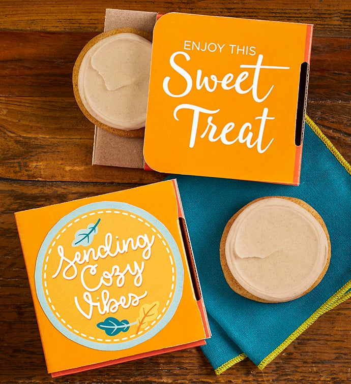 Sending Cozy Vibes Cookie Card