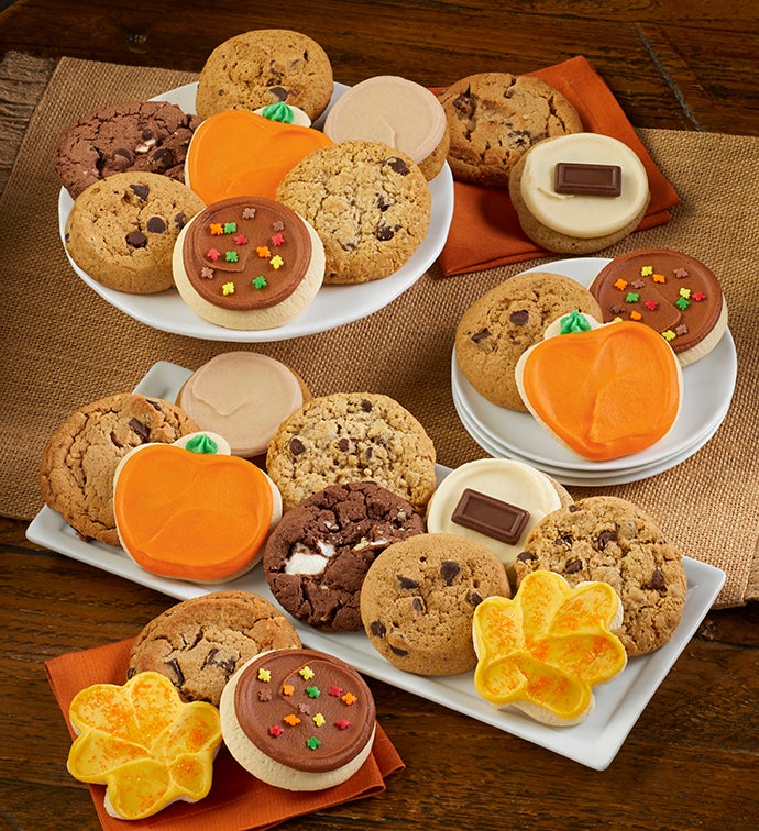 Fall Assorted Cookie Box