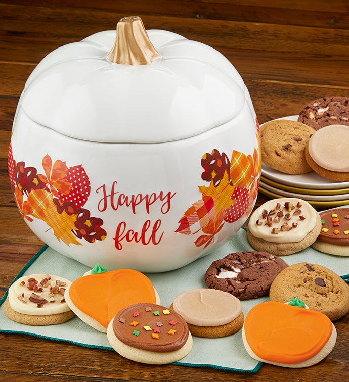 Collector's Edition Happy Fall Cookie Jar