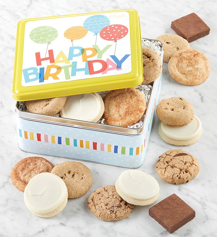 Gluten Free Musical Birthday Gift Tin