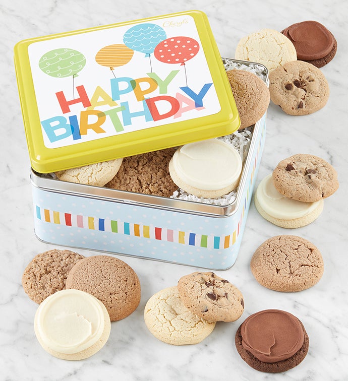 Sugar Free Musical Birthday Gift Tin