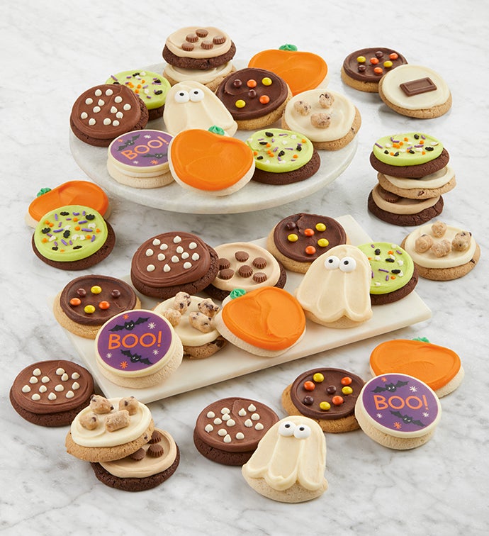 Premier Buttercream Frosted Halloween Cookies