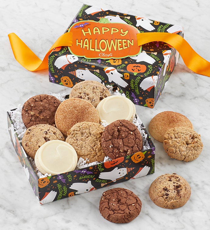 Halloween Cookie Gift Box   12 Gluten Free Cookies