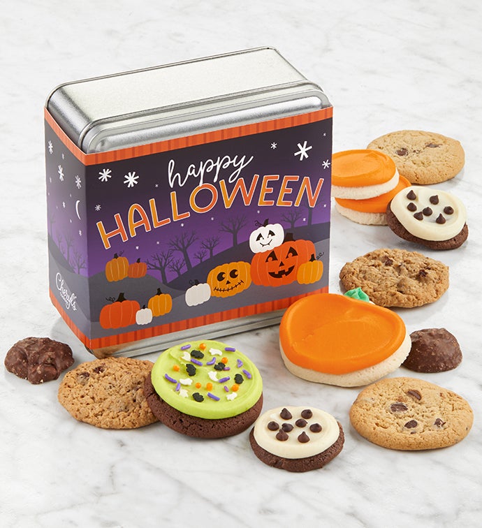 Happy Halloween Mini Treats Tin