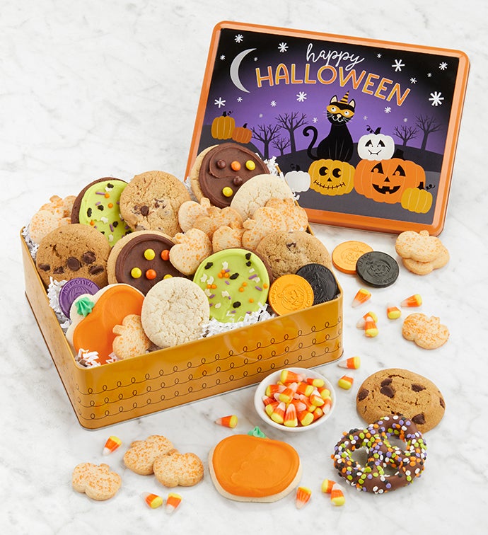 Happy Halloween Gift Tin   Treats