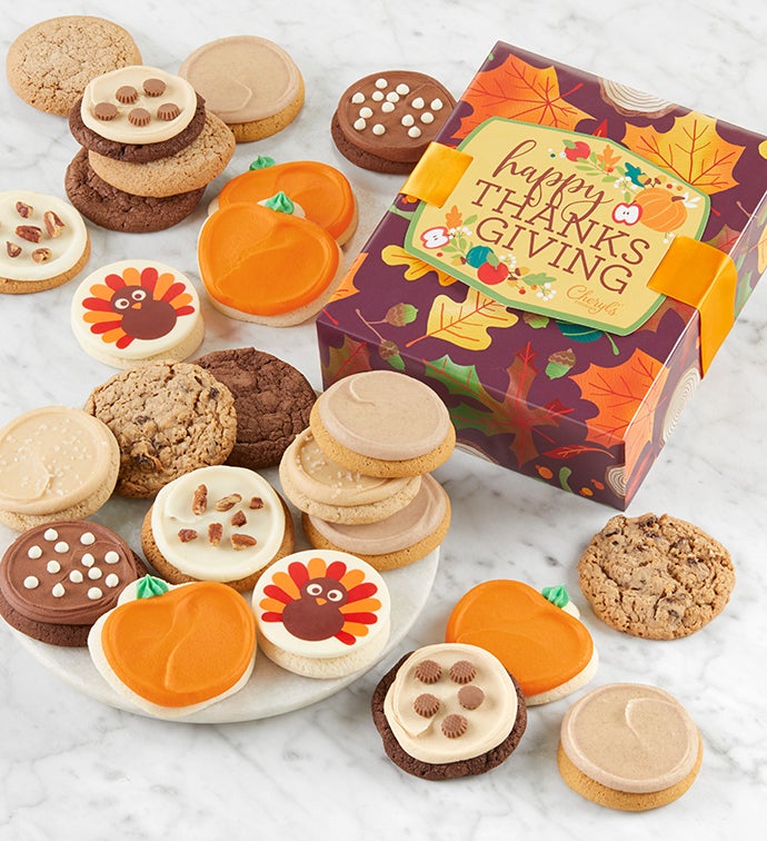 Thanksgiving Cookie Box