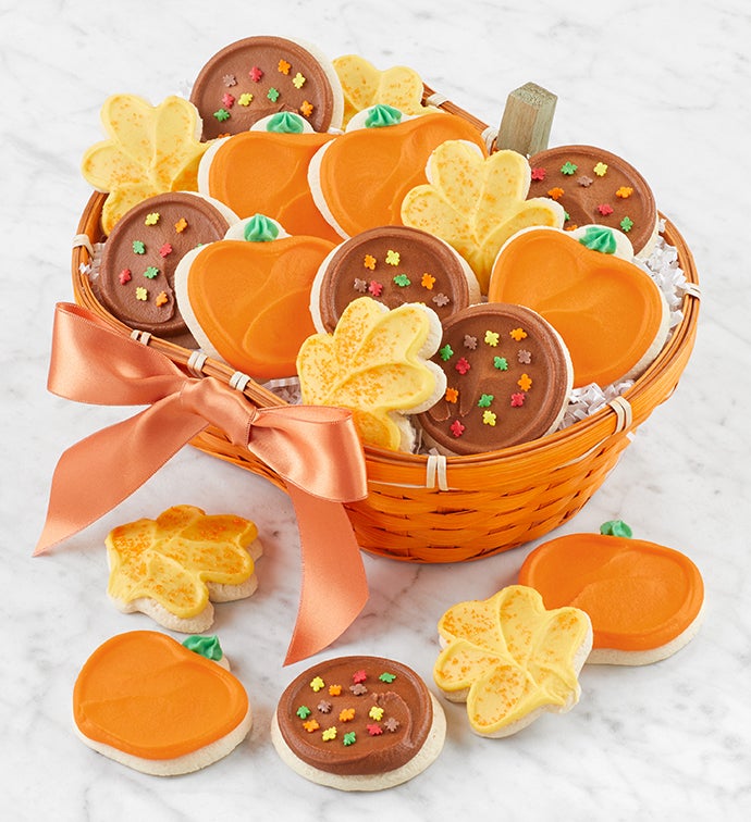 Pumpkin Gift Basket   18 Cutouts