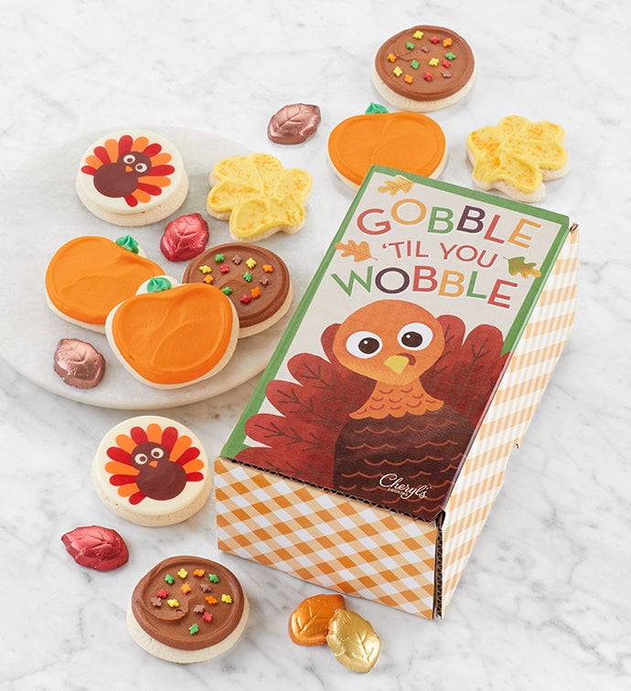 Gobble Til You Wobble Treats Box